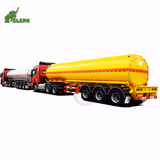 2021 Hot Selling 42000~45000liters Oil Fuel Tank Semi Trailer