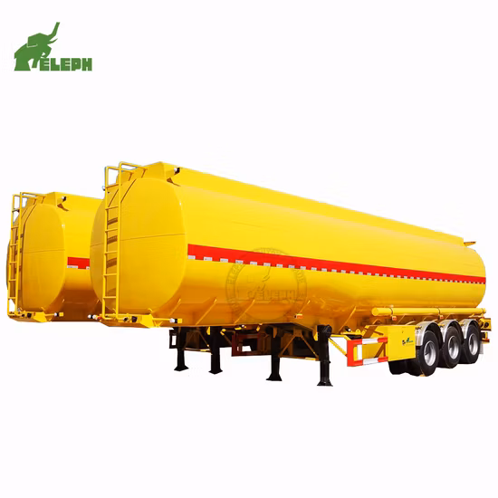 2021 Hot Selling 42000~45000liters Oil Fuel Tank Semi Trailer